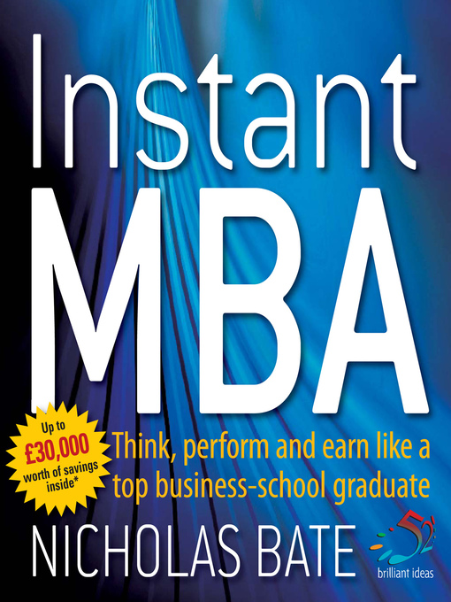 Title details for Instant MBA by Nicholas Bate - Wait list